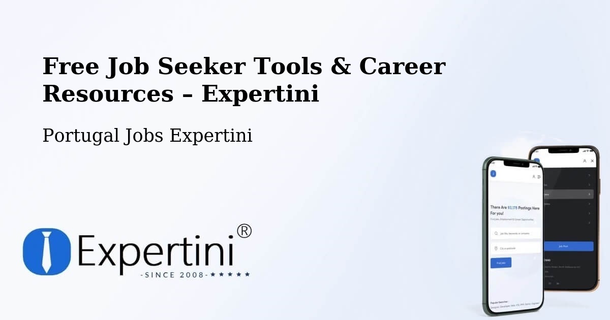 Free Job Seeker Tools & Career Resources – Feteira - Feteira, Portugal Jobs Expertini